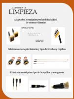 Cepillos, Boquillas, Mangueras